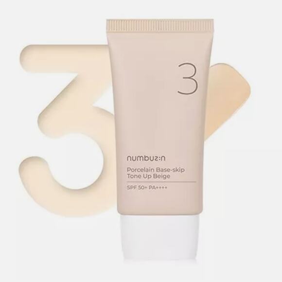 numbuzin No. 3 Porcelain Beige Tinted Moisturizer SPF 50+ EXP. 6/25 LOT of 2 - Picture 3 of 9